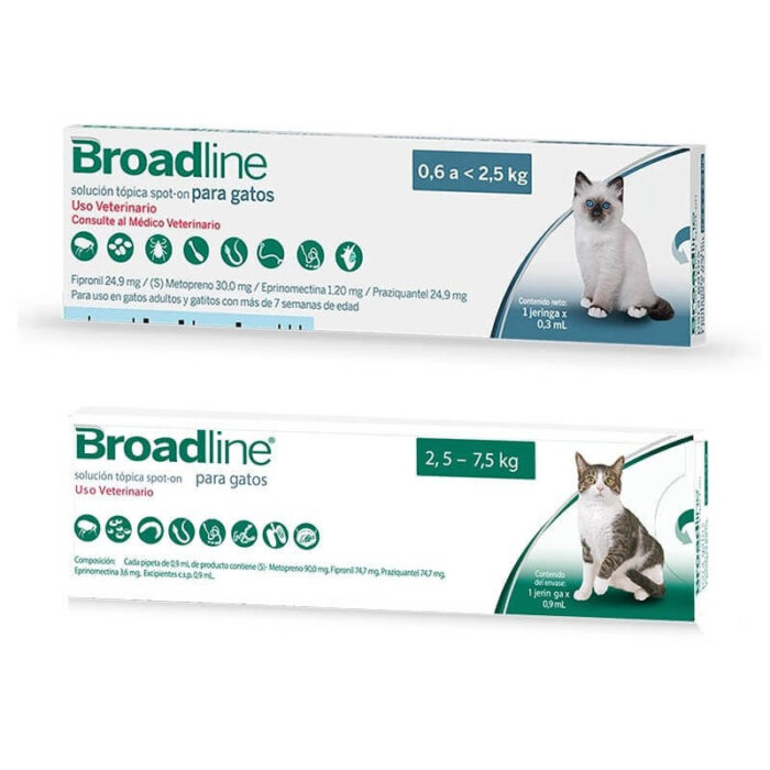BROADLINE GATO L Antiparasitario para gato