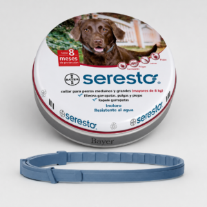 Collar Antiparasitario Seresto 70 cms para perros grandes y medianos