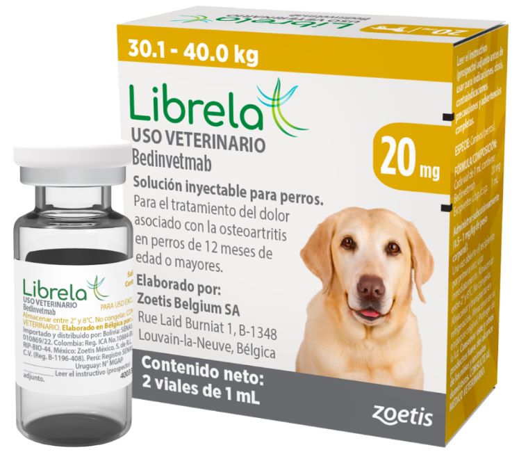 LIBRELA 20 MG ML CAJA 2 VIALES Alimentos, Accesorios, Desparasitantes