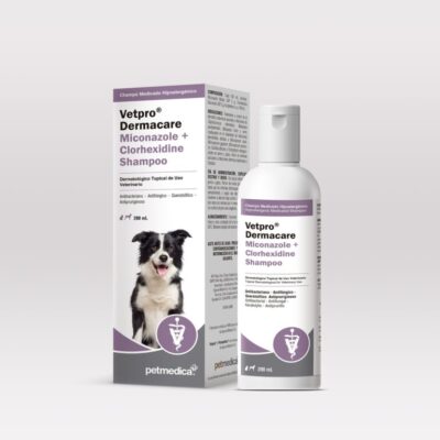 VetPro Dermacare Miconazole + Chlorhexidine Shampoo 200 ml